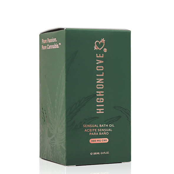 HighOnLove - CBD Sensual Bath &amp; Body Oil 100 ml