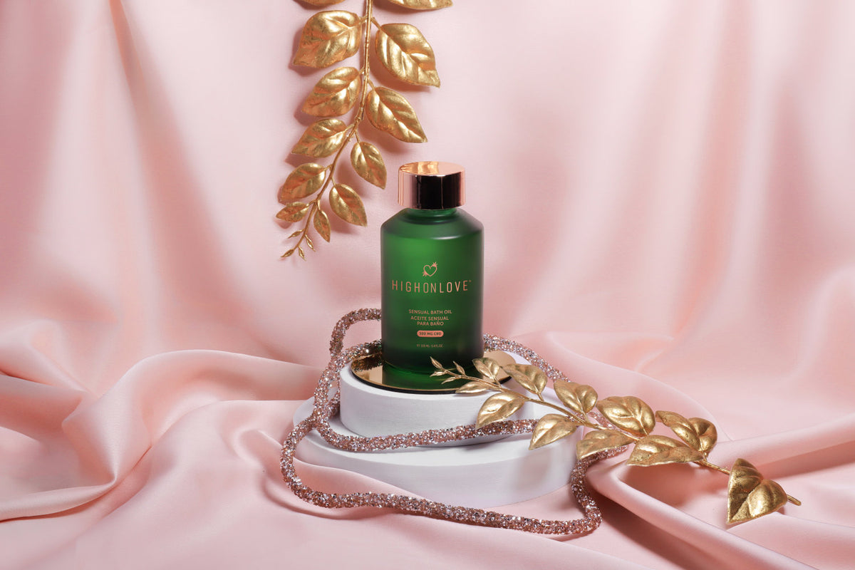 HighOnLove - CBD Sensual Bath &amp; Body Oil 100 ml