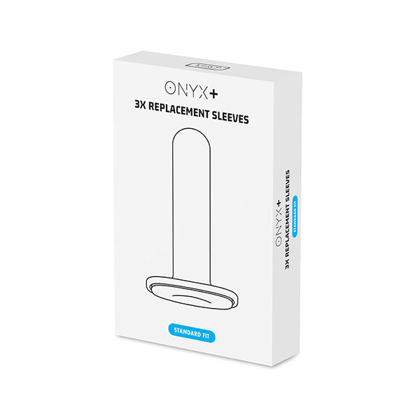 Kiiroo - Onyx + Ersatzhülle 3er-Pack Standard-Passform