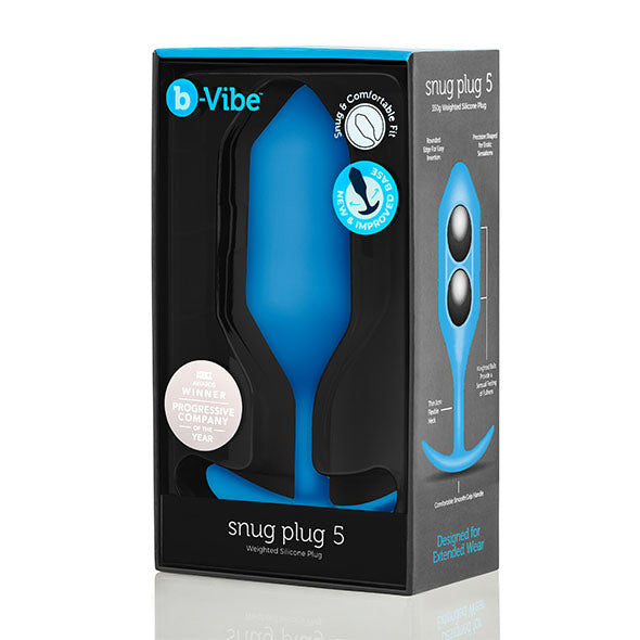 B-Vibe - Snug Plug 5 Bleu