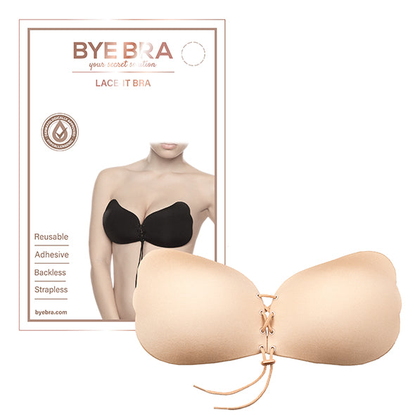 Bye Bra - Lace-It Bra Bonnet E Nude
