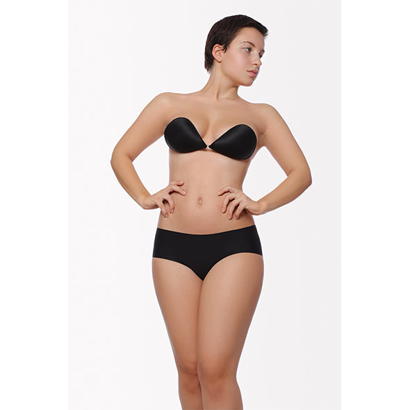 Bye Bra - Slip mit Polsterung Low Waist Schwarz S