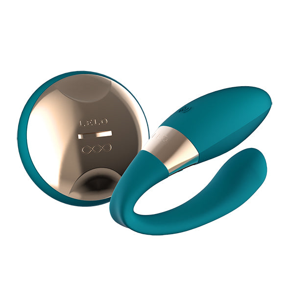 Lelo - Tiani Duo Couples Massager Zeeblauw