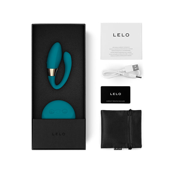 Lelo - Tiani Duo Couples Massager Zeeblauw