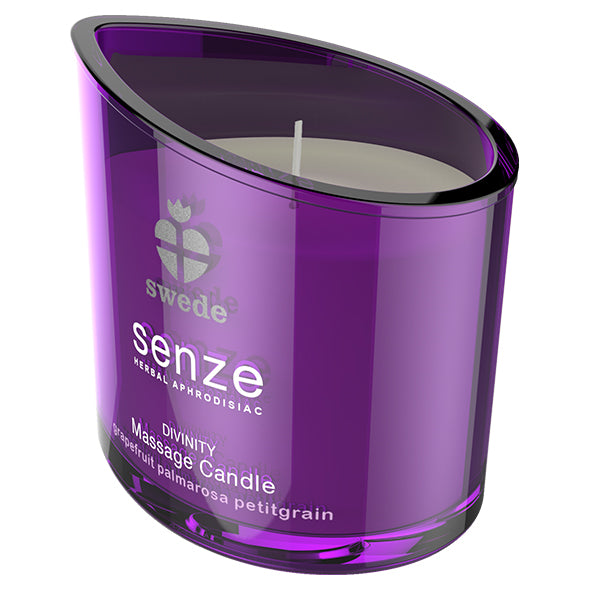 Swede - Senze Divinity Bougie de Massage Pamplemousse Palmarosa Petitgrain 50 ml