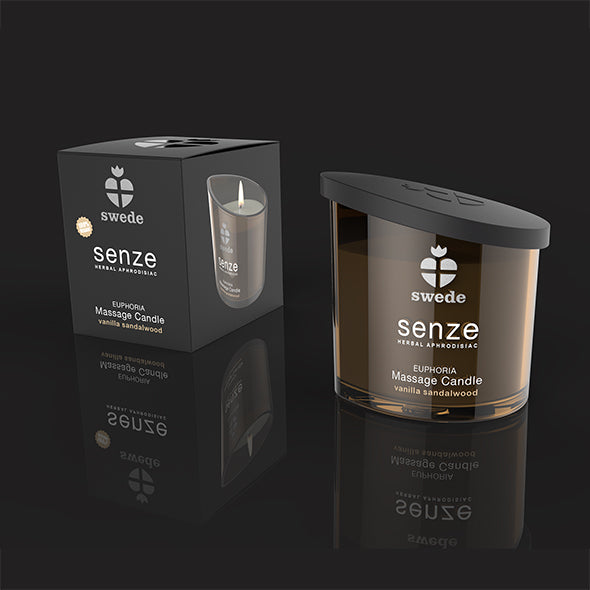 Swede - Senze Euphoria Massage Candle Vanilla Sandalwood 50 ml