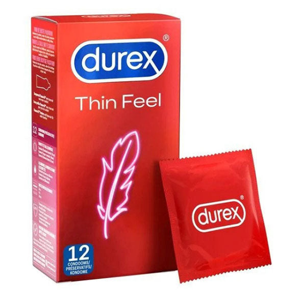 Durex - Préservatifs Thin Feel 12 pcs.