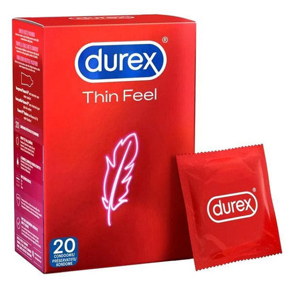 Durex - Préservatifs Thin Feel 20 pcs.