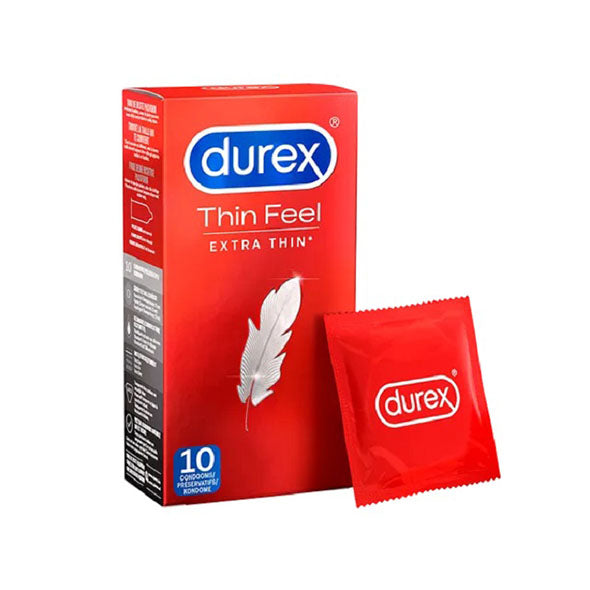 Durex - Préservatifs Thin Feel Extra Thin 10 pcs.