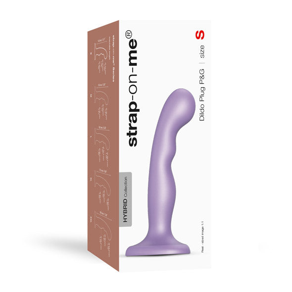 Strap-On-Me - Dildo Plug P&amp;G Metallic Lilac S
