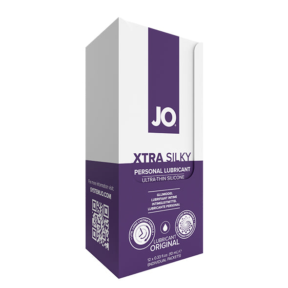 System JO - Foil Pack Display Box Xtra Silky Silicone