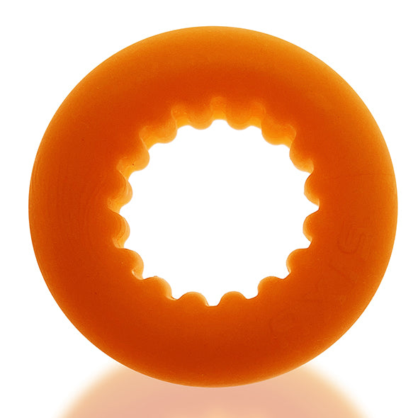 Oxballs - Axis Rib Griphold Cockring Orange Glace