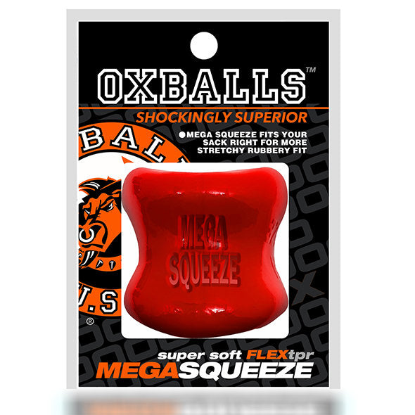 Oxballs - Mega Squeeze Ergofit Ballstretcher Rot