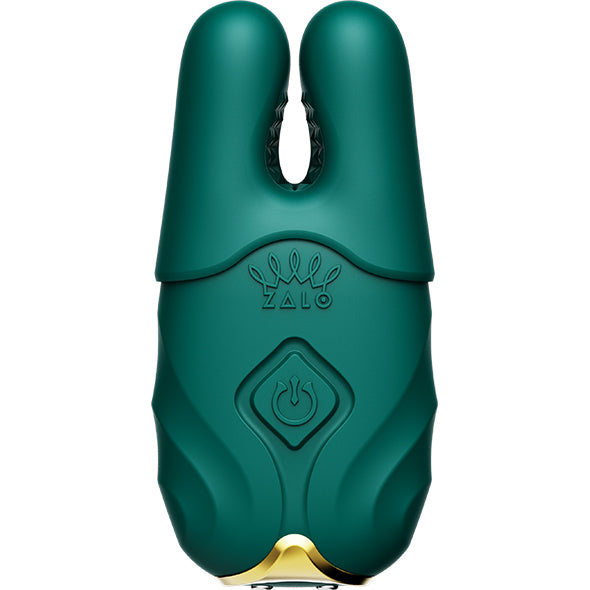 Zalo - Nave Drahtlose vibrierende Nippelklemmen Grün