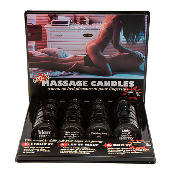 Kama Sutra - Mini bougies de massage (paquet de 6) Blow Me