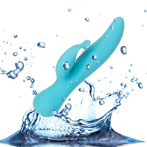 Swan - Le cygne qui s&#39;embrasse Bleu tournant et vibrant