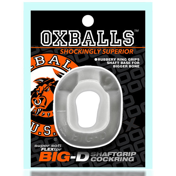 Oxballs - Cockring Big-D Shaft Grip Blanc