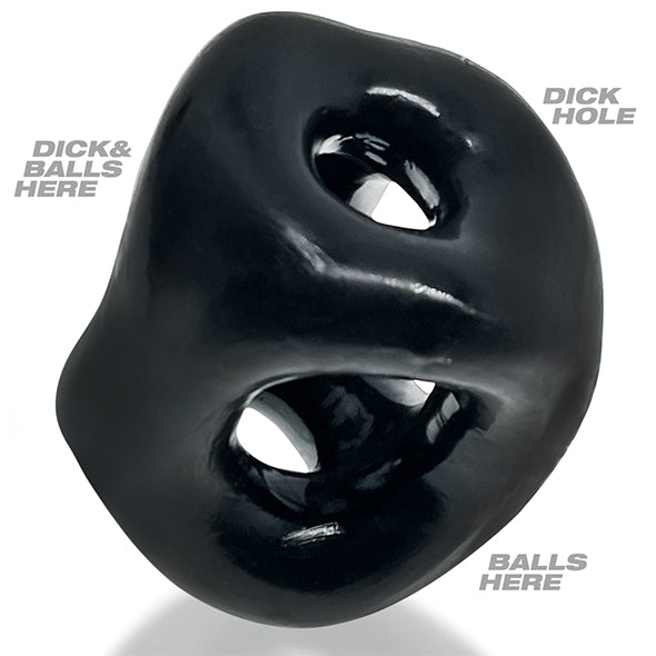 Oxballs - Tri-Sport XL Dicker 3-Ring Sling Schwarz