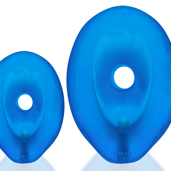 Oxballs - Glowhole-2 Plug Anal Creux avec Insert Led Bleu Morph Large