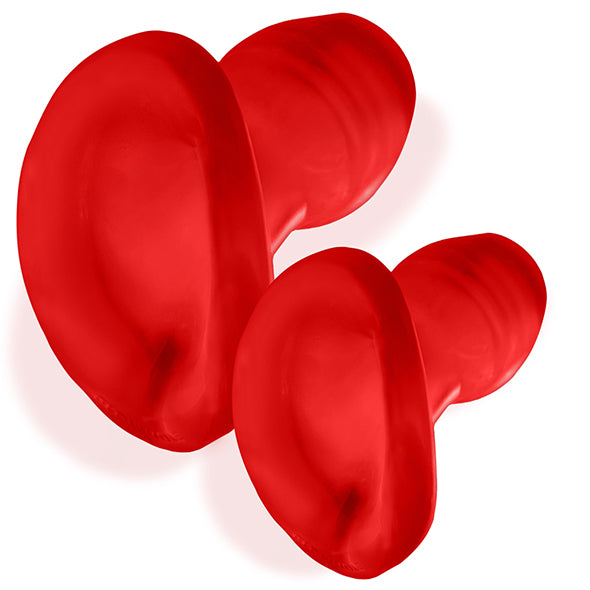 Oxballs - Glowhole-2 Plug Anal Creux avec Insert Led Rouge Morph Large