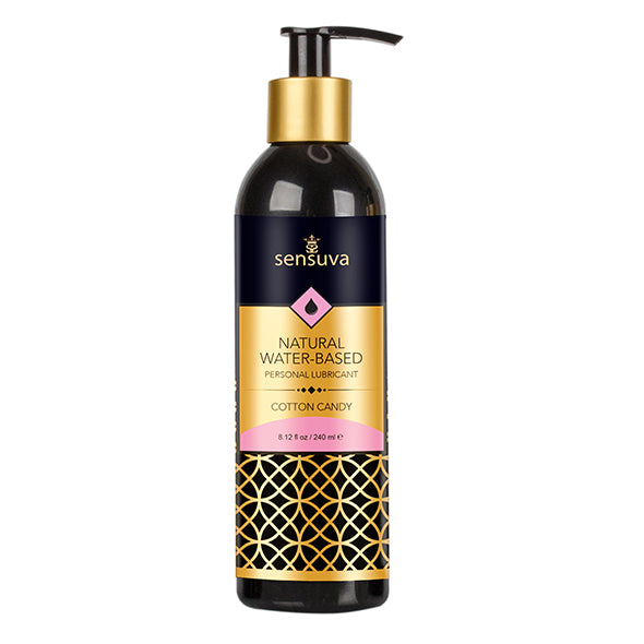 Sensuva - Lubrifiant naturel à base d&#39;eau Cotton Candy 240 ml