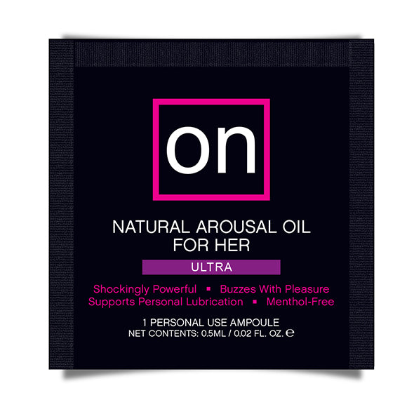 Sensuva - ON Arousal Oil Ultra Ampoule à usage unique