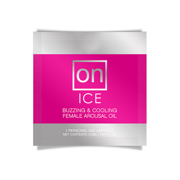 Sensuva - ON Arousal Oil Ice Ampullenpackung zum einmaligen Gebrauch