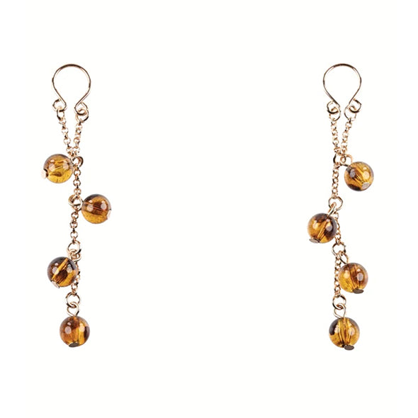 Sportssheets - Bernstein-Nippel-Schmuck