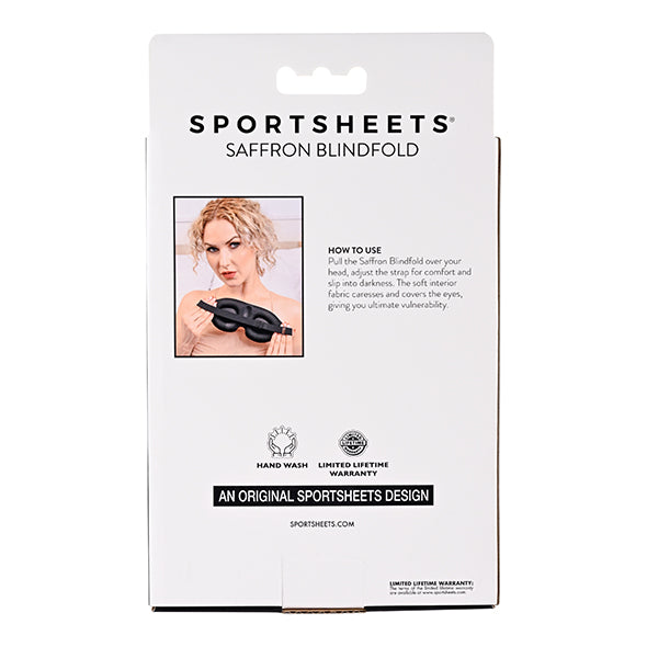 Sportssheets - Safran avec les yeux bandés