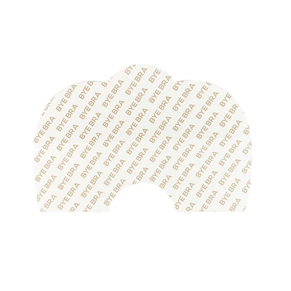 Bye Bra - Breast Lift Tape + Satin Nipple Covers Brown F-H
