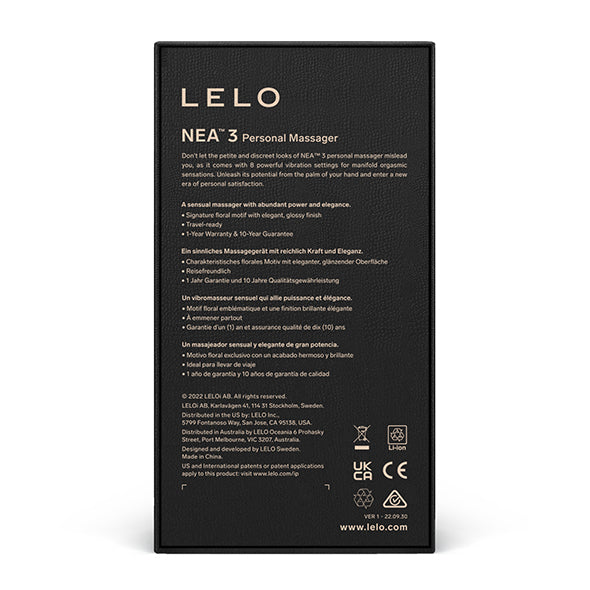Lelo - Nea 3 Personal Massager Alien Blue