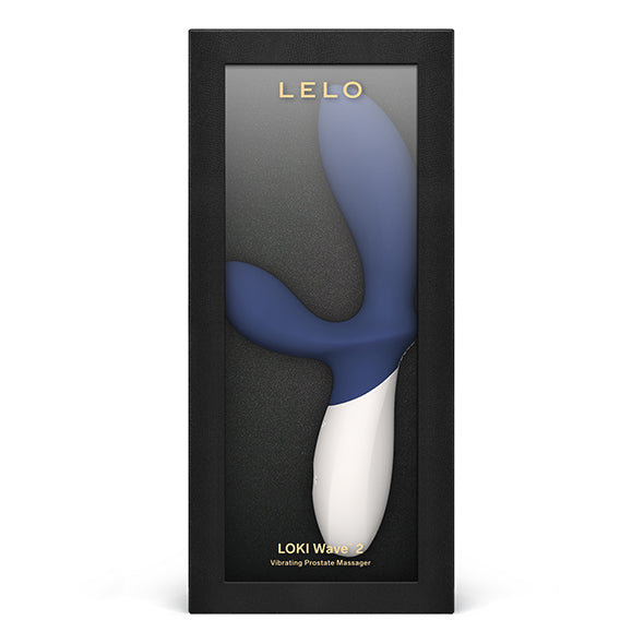 Lelo - Base de masseur de prostate vibrant Loki Wave 2 Bleu