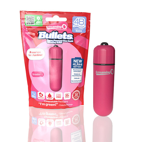 Die schreiende O - 4B Bullet Strawberry