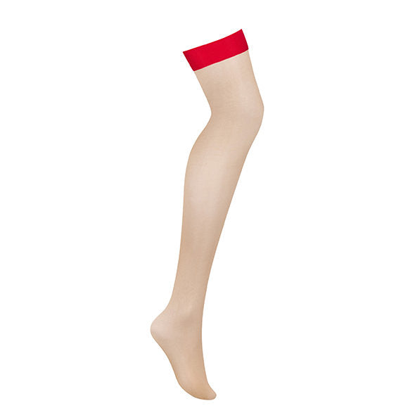 Obsessive - S814 Stockings Rood S/M