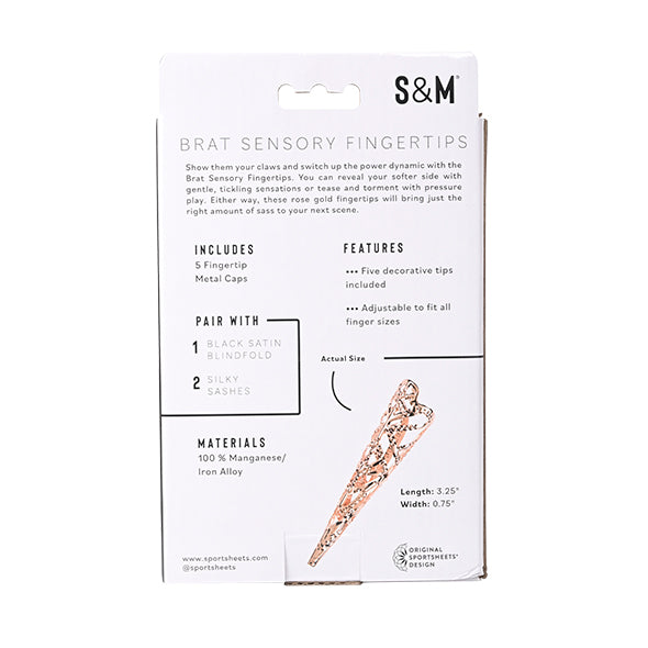 Sportsheets - Sex &amp; Mischief Brat Sensory Fingertips