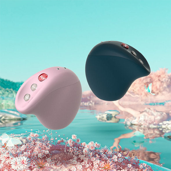 Fun Factory - Jouet à ventouse Mea avec technologie d&#39;ondes magnétiques Vert velours