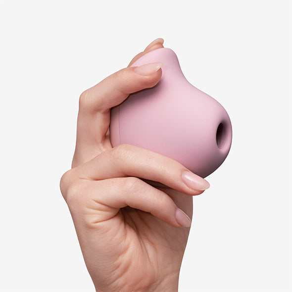 Fun Factory - Jouet à ventouse Mea avec technologie d&#39;ondes magnétiques Powder Rose