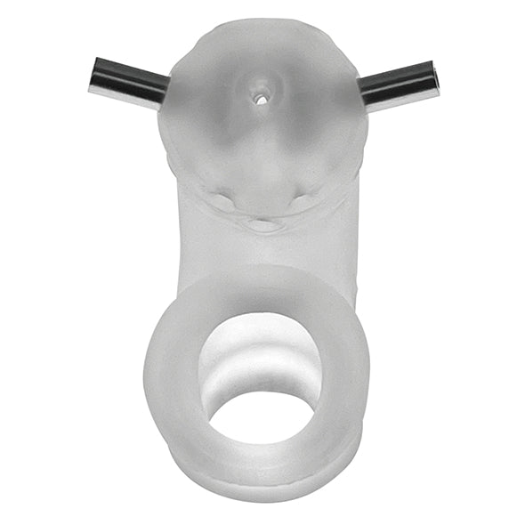 Oxballs - Chasteté ventilée Airlock Electro Air-Lite Clear Ice