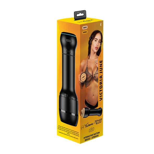 Kiiroo - Ensemble combiné bouche PowerBlow &amp; Feel Victoria June