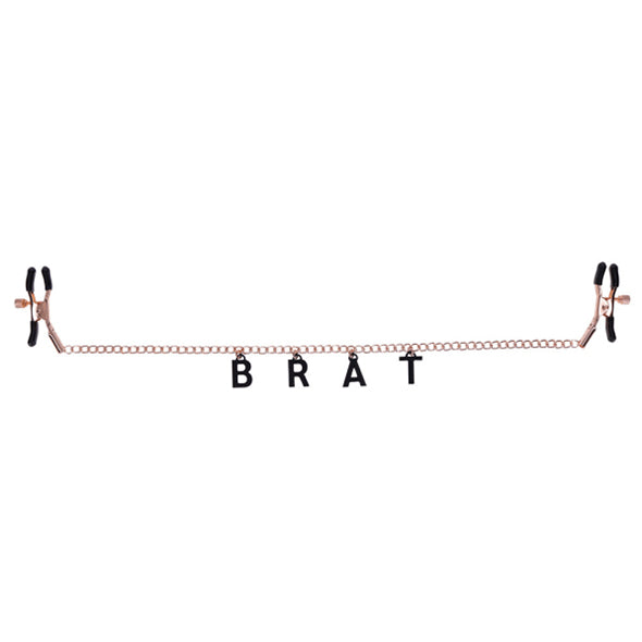 Sportsheets - Sex &amp; Mischief Brat Charmed Nipple Clamps