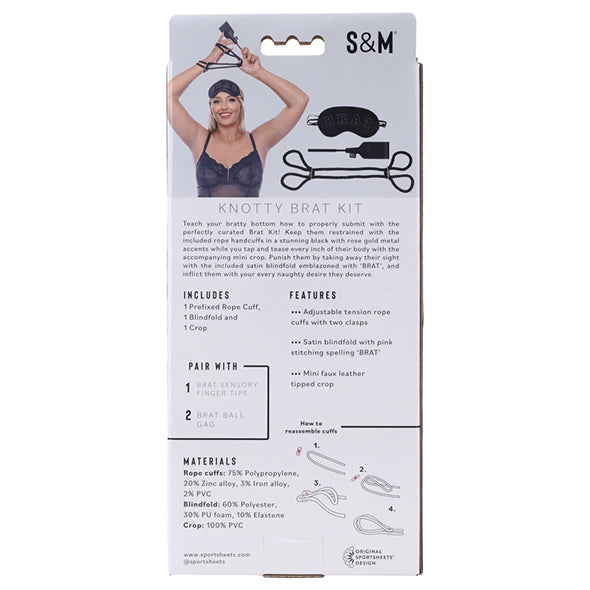 Sportsheets - Sex &amp; Mischief Knotty Brat Kit