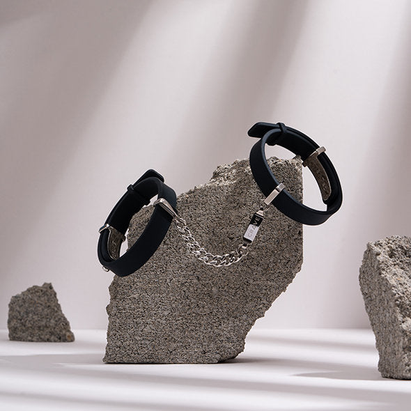 Crave - Bracelets d&#39;identification noir/argent
