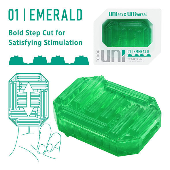 Tenga - Uni Emerald Sleeve