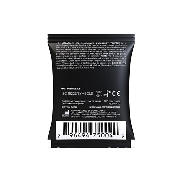 System JO - Sachet Gelato Weiße Schokolade Himbeere 5 ml