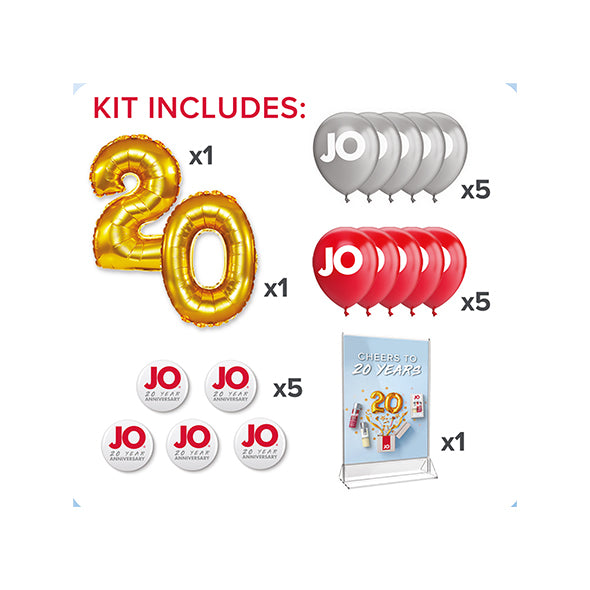 Système JO - Enveloppe 20e anniversaire